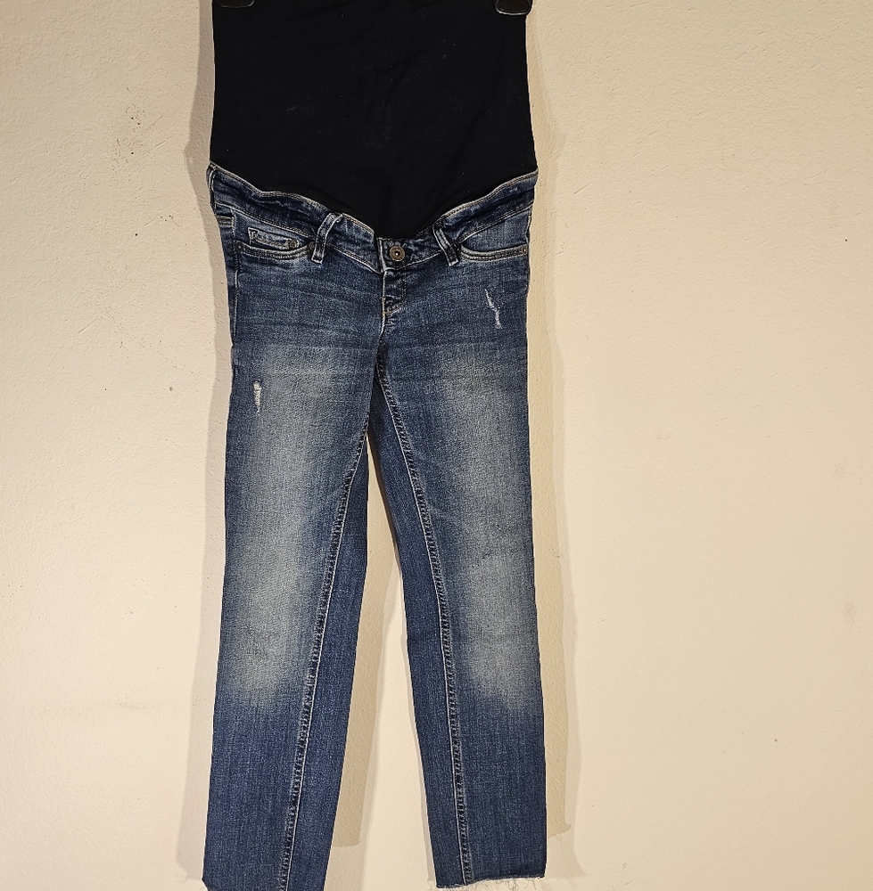 H & M Blue Maternity Jeans